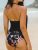 CUPSHE Halter Tankini Swimsuit