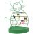 ERYTLLY Cat Earring Holder Organizer – Mint Green