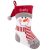 Personalized Christmas Stocking – Embroidered Snowman Decor