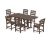 POLYWOOD Lakeside 5-Piece HDPE Outdoor Dining Set