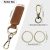 Jack&Chris Leather Keychain: Stylish and Versatile Gift Set