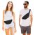 MAXTOP Large Crossbody Fanny Pack Belt Bag