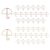 Umbrella Shape Paper Clips – Rose Gold & Yellow Gold (40pcs)