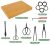 Bonsai Tools Set with Wood Box – 12 PCS