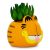 Garfield Ceramic Planter: Cute Succulent Flower Pot