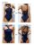 CUPSHE Women’s Ruched One Piece Swimsuit with Tummy Control