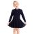 Girls’ Knit Sweater Uniform Dress – Long Sleeve Pleated