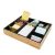 Hitseon Bamboo Desk Drawer Organizer – Adjustable Dividers