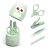 YIVEKO 4-in-1 Baby Nail Care Set – Owl Green