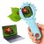 Kids 2-in-1 Microscope Camera – Blue Dinosaur Science Toy