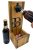 Personalized Wall Mount Bottle Opener with Cap Catcher