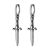 HZMAN Medieval Sword Drop Earrings