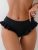 ZAFUL High Waist Bikini Bottom with Mesh Spliced Detail
