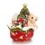 Hand Painted Enamel Christmas House Trinket Box – Jewelry Organizer