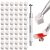 100Pcs Ombre Nail Art Sponges with Grabbing Pen