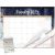 Bloom 2025 Desk Calendar & Organizer Pad – Watercolor