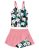 ALISISTER Girls’ Hawaiian Tankini Swimsuit Set