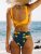 CUPSHE Women’s Front Cross Lace Up Bikini