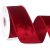 Ribli Red Crushed Velvet Wired Ribbon – 2.5″ x 10 Yards