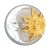 PopSockets Plant-Based Phone Grip: Sun and Moon
