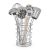 Melissa & Doug Stainless Steel & Wood Kids Utensils (7 pc)