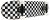 KPC Pro Skateboard Complete – Black and White Checker