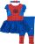 Marvel Spider-Man Toddler Girls Cosplay Dress Set 4T