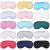 15-Pack Sleep Masks: Blackout, Soft & Travel-Ready