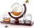 Whiskey Decanter Globe Set with Glasses – Unique Gift for Men