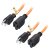 Cable Matters 10ft Heavy Duty 13A Power Extension Cord 2-Pack