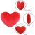 YINGGG Cute Plush Red Heart Pillow