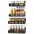 Magnetic Spice Rack for Fridge & Oven – 4 Pack Shelves