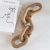 Natural Wood Chain Link Decor – 21″ Bohemian Accent