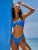 ZAFUL Women’s Bandeau O Ring Bikini