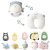 Stocaggio 2-in-1 Deformable Kids Travel Neck Pillow