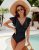 Blooming Jelly V-Neck Tummy Control Swimsuit