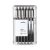 TUL Gel Pens – Retractable Black Ink 0.7mm (12-Pack)