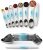 Spring Chef Magnetic Measuring Spoons Set – 8 Piece Aqua Sky