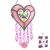 Heart Suncatcher “I Love You Mom” – Colored Glass Gift