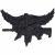 SWAT Operator Pin – Matte Black, Basic Design