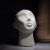 Abstract Thinker Human Head Statue: Artistic Home Decor Accent