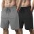 ICDCJ 2 Pack Men’s Athletic Shorts – Quick Dry Workout
