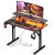 MOTPK 32″ Gaming Desk – LED Lights & Power Outlets