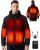 WASOTO Men’s Heated Jacket | 18400mAh Battery | Windproof