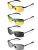 4-Pack Men’s Polarized Night Driving & Outdoor Glasses