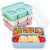 4-Pack Bento Lunch Box – Versatile 4-Compartment Containers
