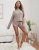 Cozy Waffle Knit Pajama Set: Stylish Loungewear Gift