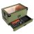 Klaro Case Elegance Military Glass Top Humidor – 100 Cigar
