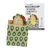 Lunchskins Compostable Sandwich Bags – Avocado, 50 Count