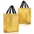 Nush Nush Gold Gift Bags – 12 Medium Reusable Bags (8x4x10)